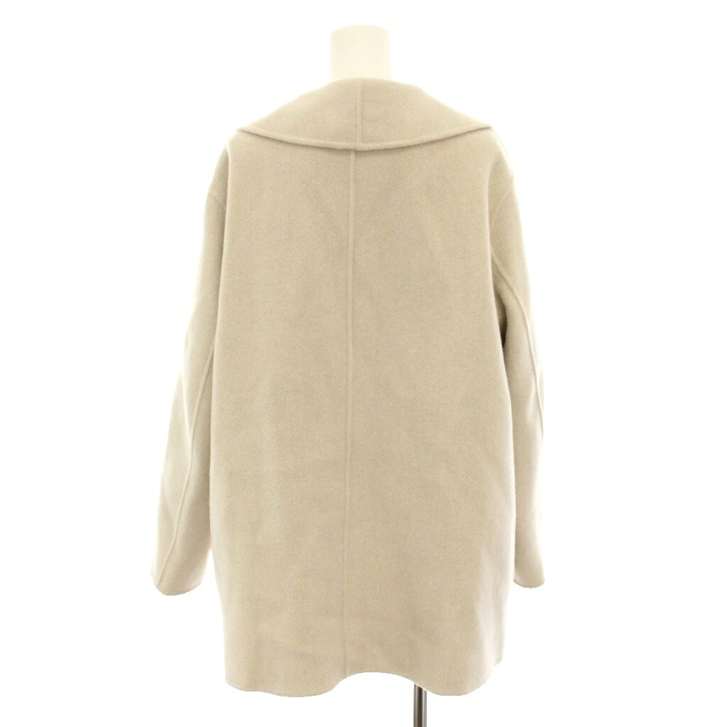 【中古】自由区 オンワード樫山 24AW ウールリバーショートコート アウター 大きいサイズ 46 ベージュ SCWRCW0501 /YT レディース 【ベクトル 古着】 260522 vectorpremium-19100925 ブランド古着ベクトルプレミアム店 サンプル画像3