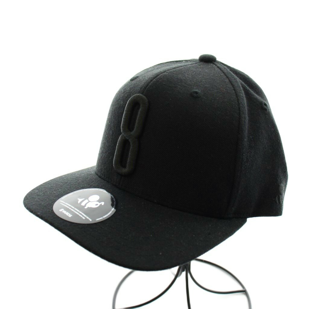 【中古】クラシック CLASSIC 8YARDS キャップ 帽子 ロゴ 黒 ブラック /AN1 メンズ ...