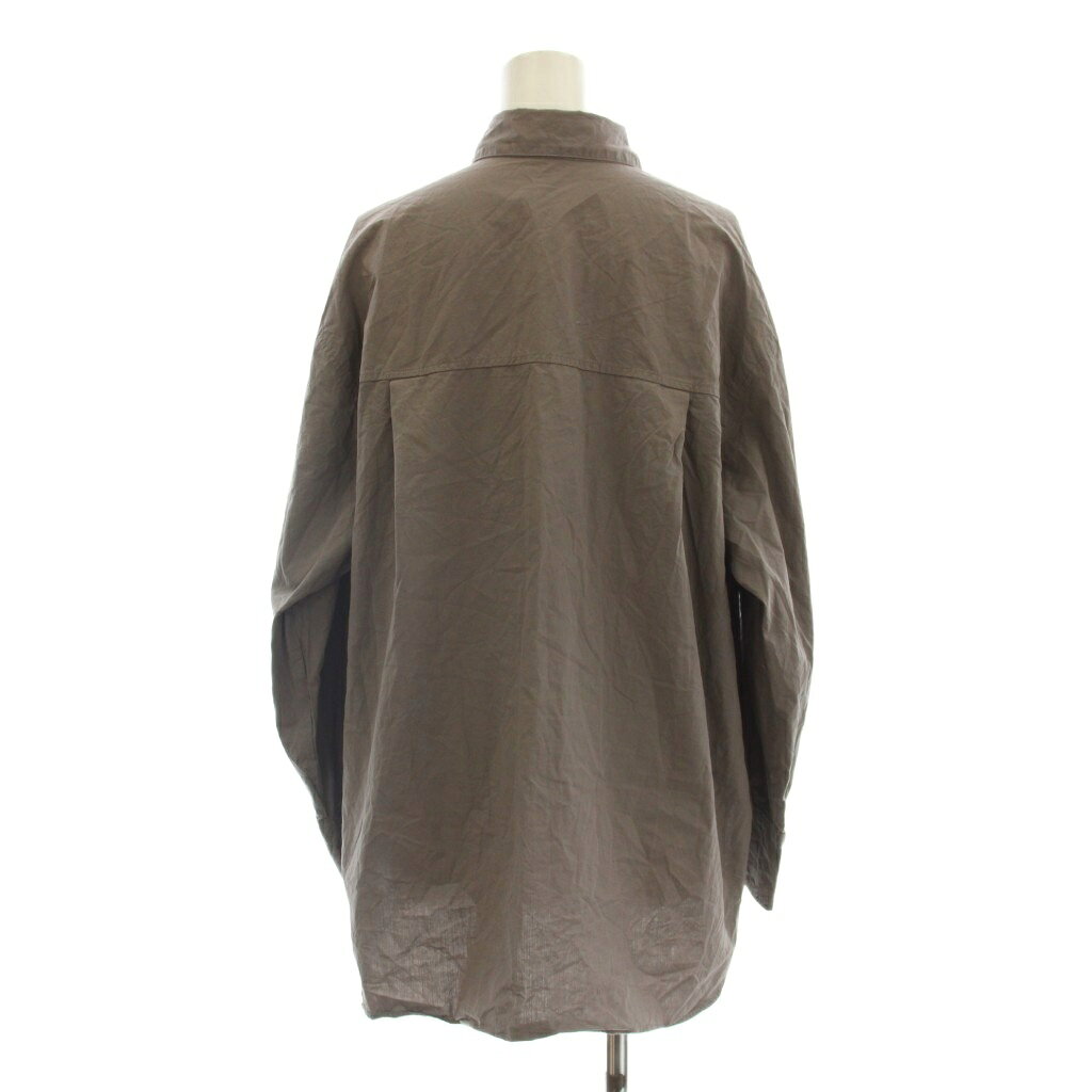 【中古】ミラオーウェン Mila Owen シャツ ブラウス O グレー 長袖 無地 /LP レディース 【ベクトル 古着】 260601 vectorpremium-19158322 ブランド古着ベクトルプレミアム店 サンプル画像3