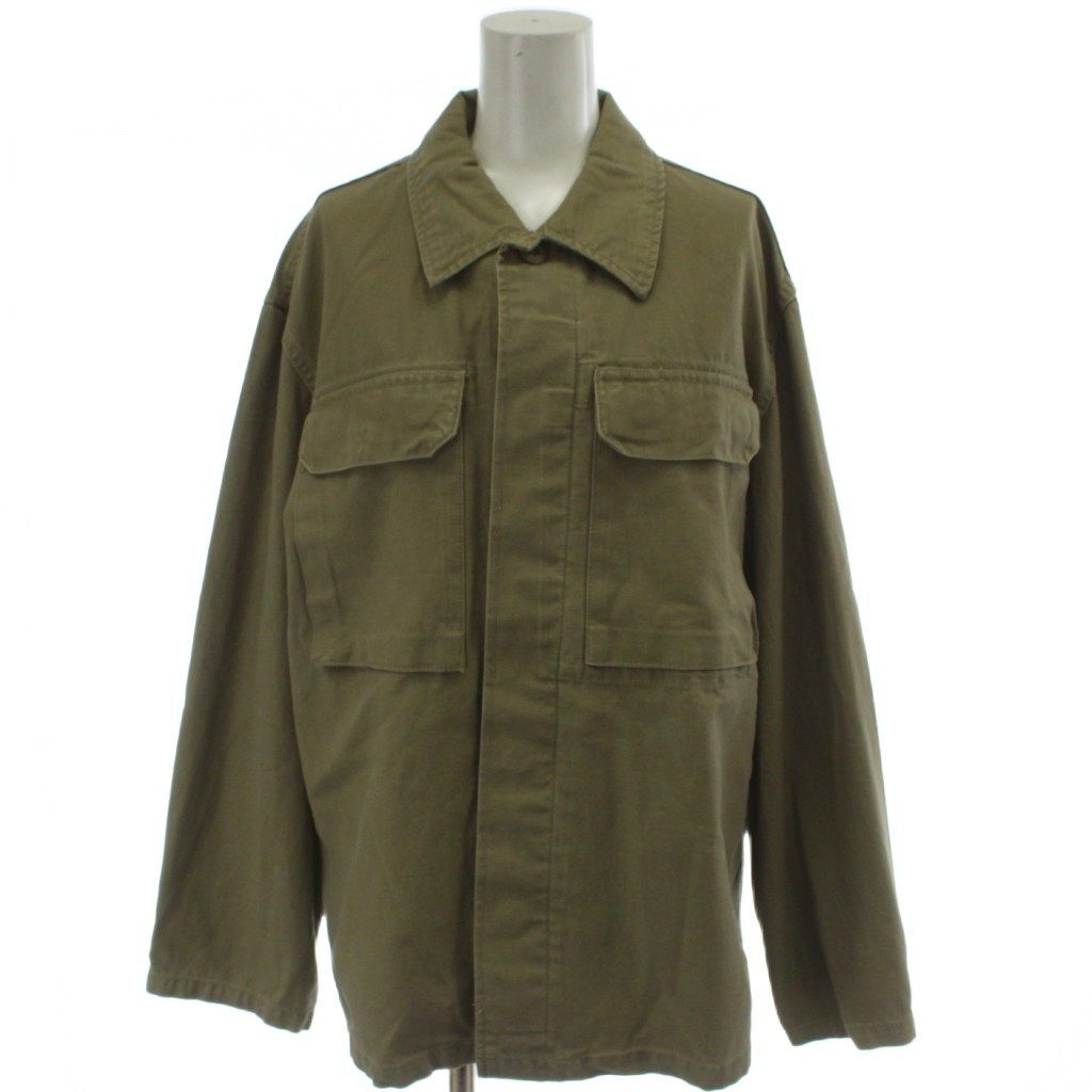 【中古】スピック&スパン Spick&Span ARMY SHIRTS シャツ ブラウス 36 カーキ 長袖...