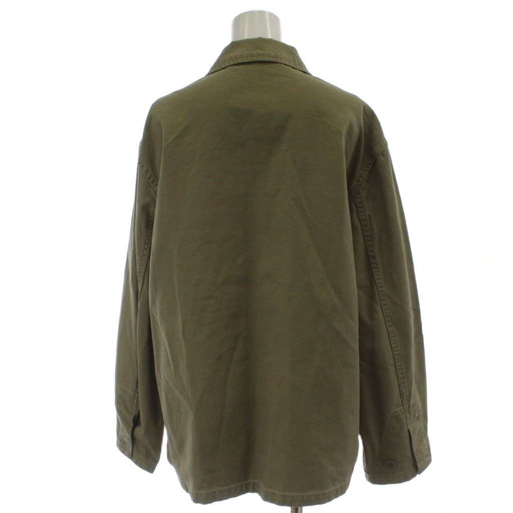 【中古】スピック&スパン Spick&Span ARMY SHIRTS シャツ ブラウス 36 カーキ 長袖...