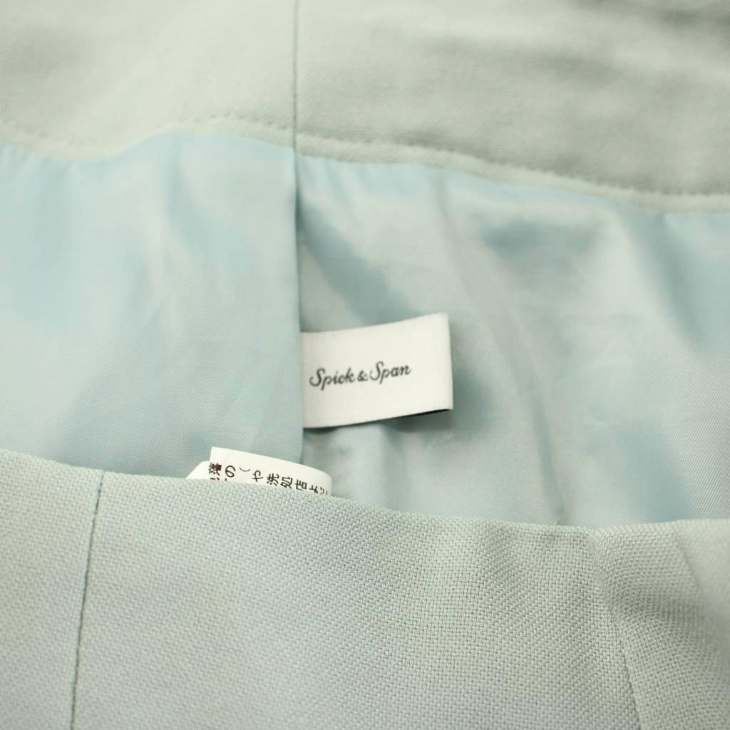 【中古】スピック&スパン Spick&Span テーパードパンツ 2タック ジップフライ 38 ミントグリーン /KU ■MA レディース 【ベクトル 古着】 260604 — vista 3