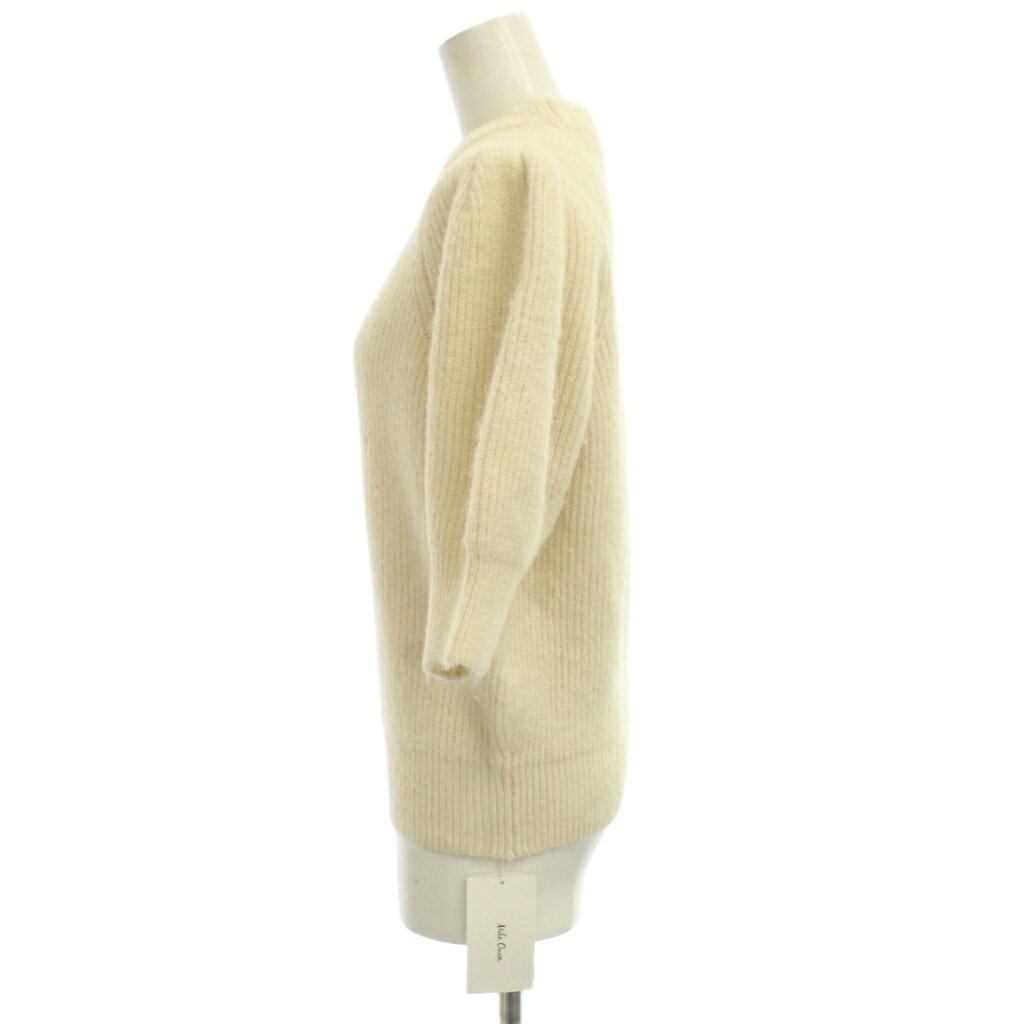 【中古】未使用品 ミラオーウェン Mila Owen ニット セーター 0 白 パフスリーブ 長袖 リブ編み /JP レディース 【ベクトル 古着】 260610 vectorpremium-19175751 ブランド古着ベクトルプレミアム店 サンプル画像2