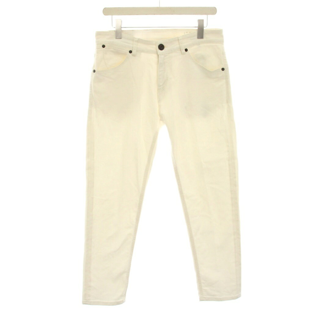 [Used] PT Torino REGGAE Tapered Fit Denim Jeans, Size 31, White, C5TJ05Z1XBAS0A14 /HN, Men's [Vector Used Clothing] 260615