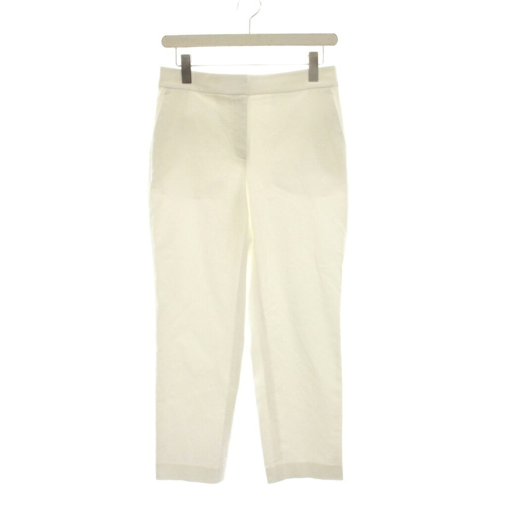 セオリーリュクス theory luxe 25SS ARIOSA CAROL 2 パンツ ストレート 42 白 ホワイト 03-5106421-000-042 /YM33 レディース  260618