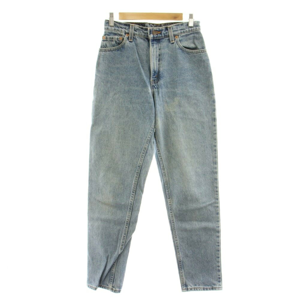 [Used] Levi's 550 Denim Jeans, Tapered, Zip Fly, Used Finish, Size M, Indigo Blue /KU 1, Men's [Vector Used Clothing] 260622