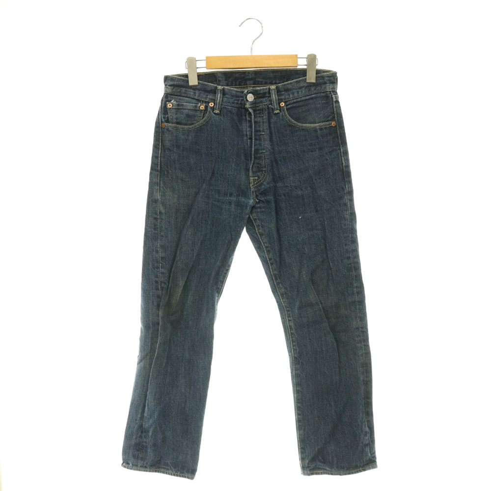 [Used] Levi's 501 Denim Jeans, Slim Fit, Button Fly, W30L30, Blue /ES ■MA Men's [Vector Used Clothing] 260623