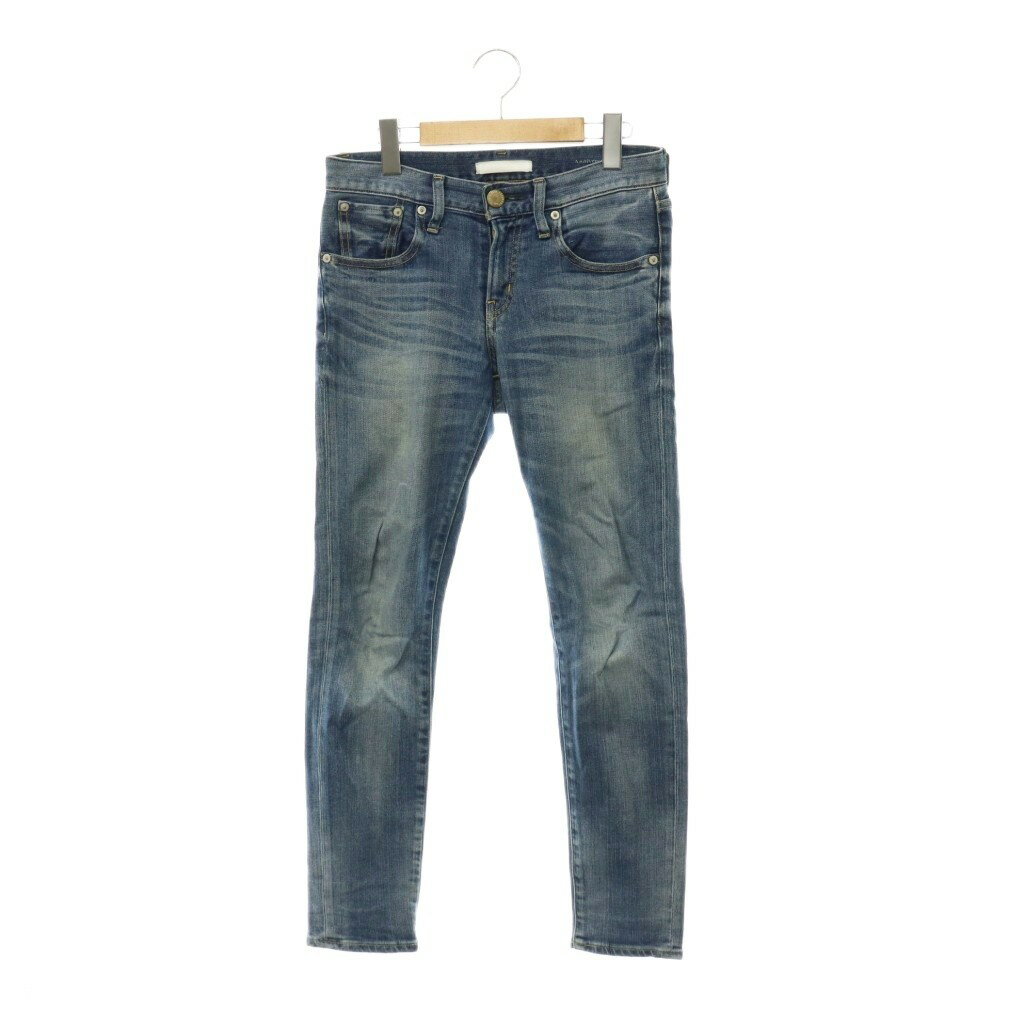 [Used] RED CARD Denim Pants Jeans Skinny Size 22 Blue /ES ■MA Women's [Vector Used Clothing] 260622