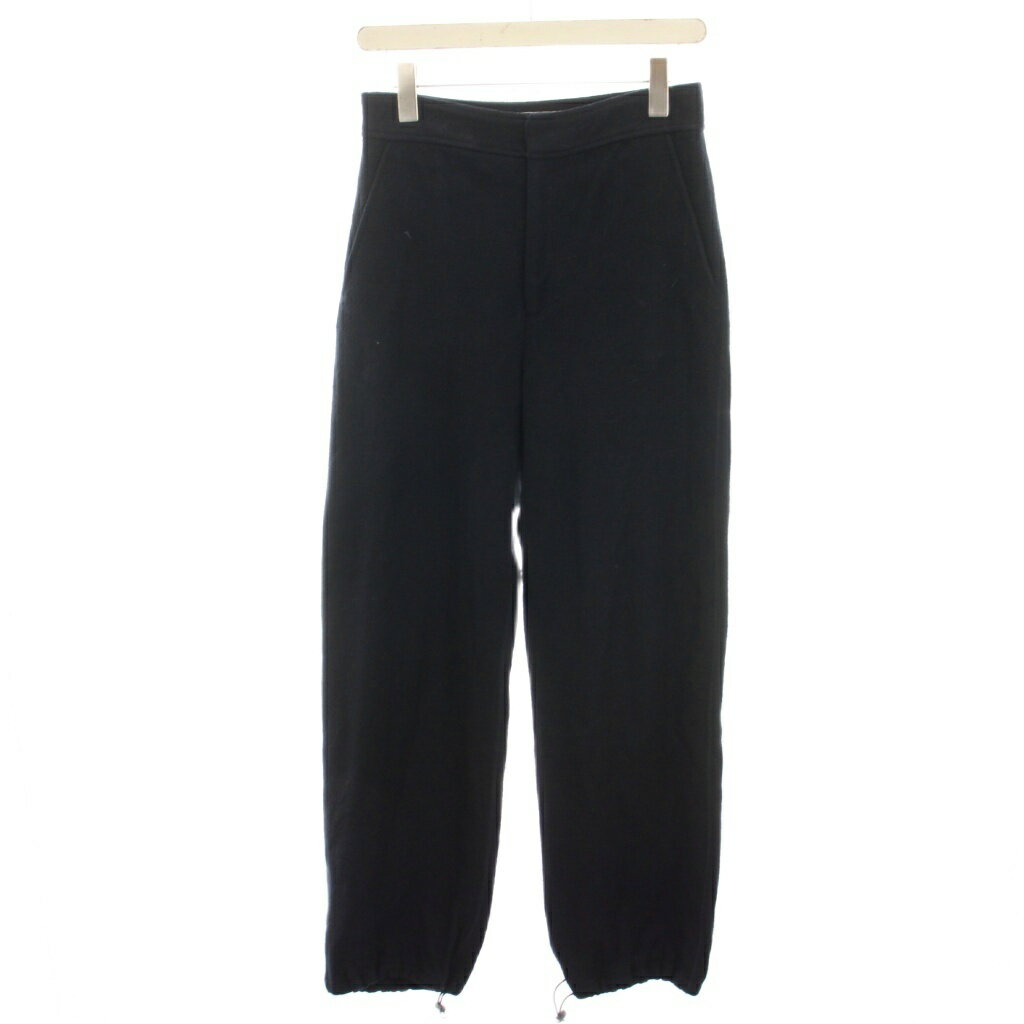 トゥデイフル TODAYFUL 23SS ドローストリングウールパンツ Drawstring Wool Pants 38 紺 ネイビー 12310703 /HN19 レディース  260626