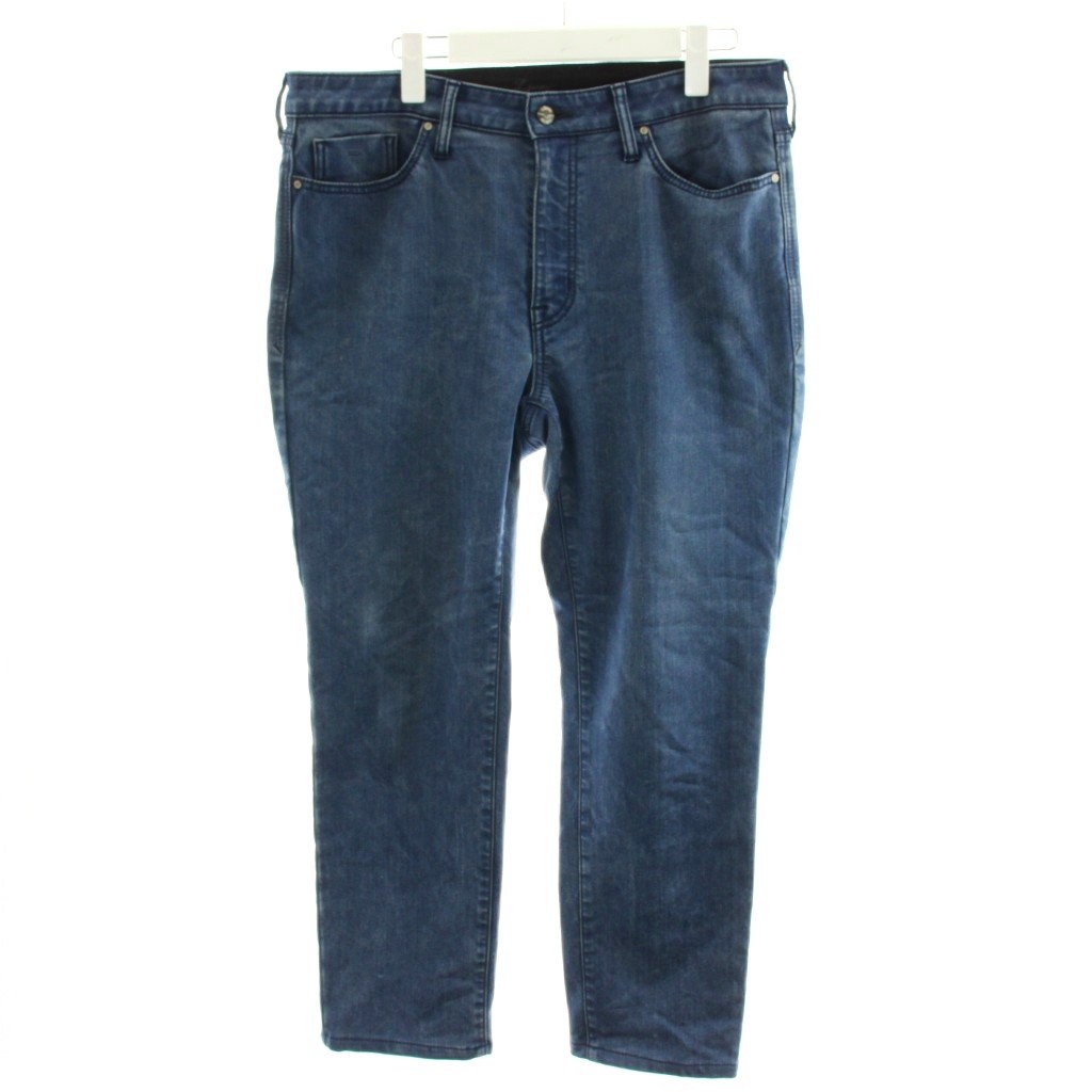 [Used] Leilian Denim Pants Jeans Zipper Fly Size 13+ Navy /AN53 Women's [Vector Used Clothing] 260702