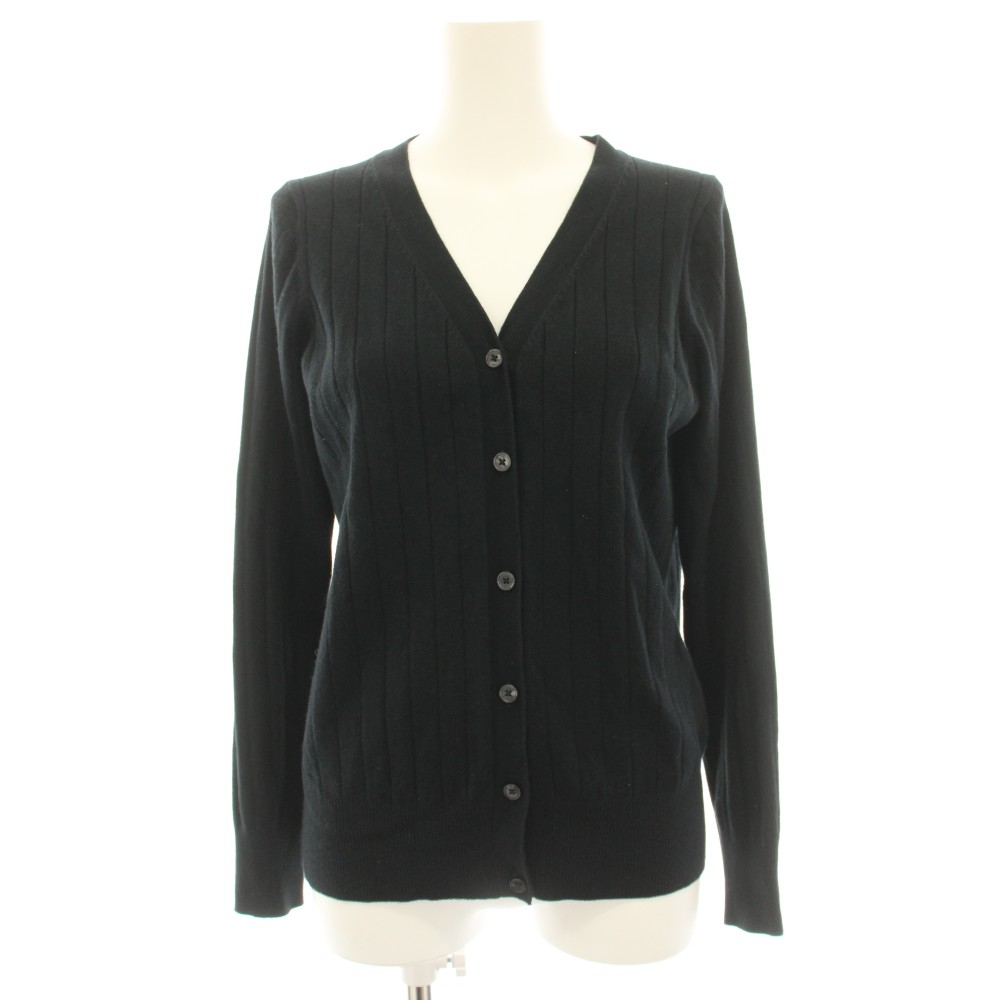 【中古】グリーンレーベルリラクシング ユナイテッドアローズ green label relaxing ニットカーディガン リブ 長袖 黒 ブラック 3628-181-0584 /HN レディース 【ベクトル 古着】 260715 vectorpremium-19265725 ブランド古着ベクトルプレミアム店 パッケージ画像