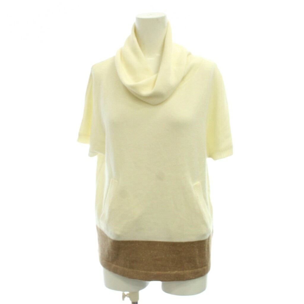 【中古】タルボット TALBOTS ニット セーター S 白 茶 ドレープネック 半袖 ポケット付き /JP レディース 【ベクトル 古着】 260710ブランドタルボット TALBOTS表記サイズS実寸サイズ身幅：46.5cm　着丈：53cm　ゆき丈：38cm　　素材ポリエステル、アクリル、ナイロン、毛色白 茶状態使用感が少なく、かなり状態の良い商品です。 ※あくまでも中古品ですので掲載写真や記載内容をご確認いただき、ご理解の上ご購入ください。備考タルボットジャパン商品のお問い合わせの回答を休止しております。＊各商品ページの商品詳細等をご確認の上ご購入ください。【中古】タルボット TALBOTS ニット セーター S 白 茶 ドレープネック 半袖 ポケット付き /JP レディース 【ベクトル 古着】 260710状態ランク　”A”詳細については、下記および「状態ランクについて」ページをご覧ください。未使用・新品の商品ほぼ新品同様の商品使用感が少なく、かなり状態の良い商品使用感はあるが、傷や汚れの少ない商品使用感の他、傷や汚れが見られる商品かなり大きな傷みがある難あり商品※S〜CランクはUSED品となりますので、使用感をご理解の上でご入札下さい。状態ランクについてinformationブランドタルボット TALBOTS表記サイズS実寸サイズ身幅：46.5cm　着丈：53cm　ゆき丈：38cm　　素材ポリエステル、アクリル、ナイロン、毛色白 茶状態使用感が少なく、かなり状態の良い商品です。 ※あくまでも中古品ですので掲載写真や記載内容をご確認いただき、ご理解の上ご購入ください。備考タルボットジャパン商品のお問い合わせの回答を休止しております。＊各商品ページの商品詳細等をご確認の上ご購入ください。本商品は一点物です他サイトや店舗にて販売している商品です。多少のお時間差にて欠品になることもございます。予めご了承頂ますようお願い致します。ベクトル・サイズガイドはこちらこの商品と同じブランドの商品を見る