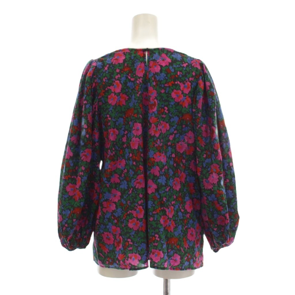 【中古】ミラオーウェン Mila Owen 18AW シャツ ブラウス 1 マルチカラー 花柄 ラウンドネック 長袖 /LP レディース 【ベクトル 古着】 260716 vectorpremium-19274718 ブランド古着ベクトルプレミアム店 サンプル画像3