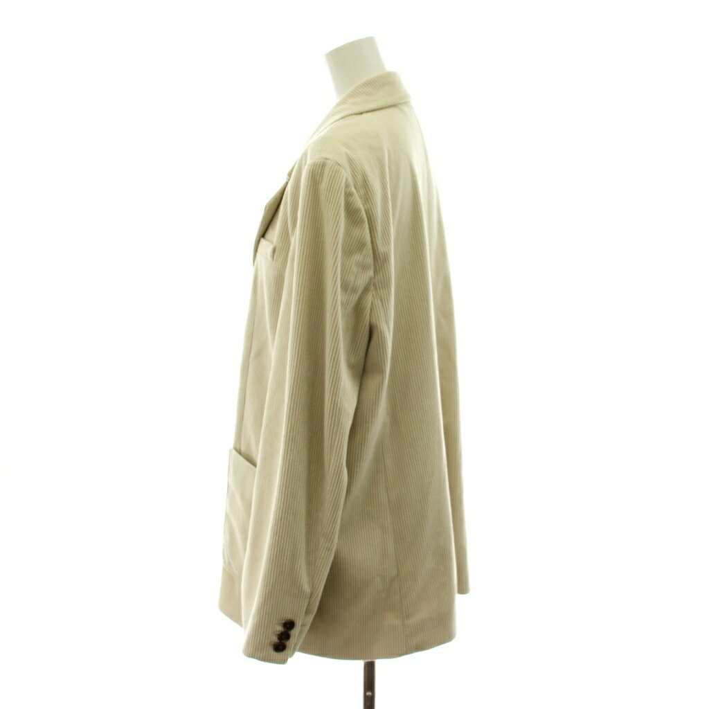 【中古】ミラオーウェン Mila Owen コーデュロイパッチポケットシングルジャケット テーラードジャケット 0 アイボリー 09WFJ254197 /AN レディース 【ベクトル 古着】 260716 vectorpremium-19274985 ブランド古着ベクトルプレミアム店 サンプル画像2