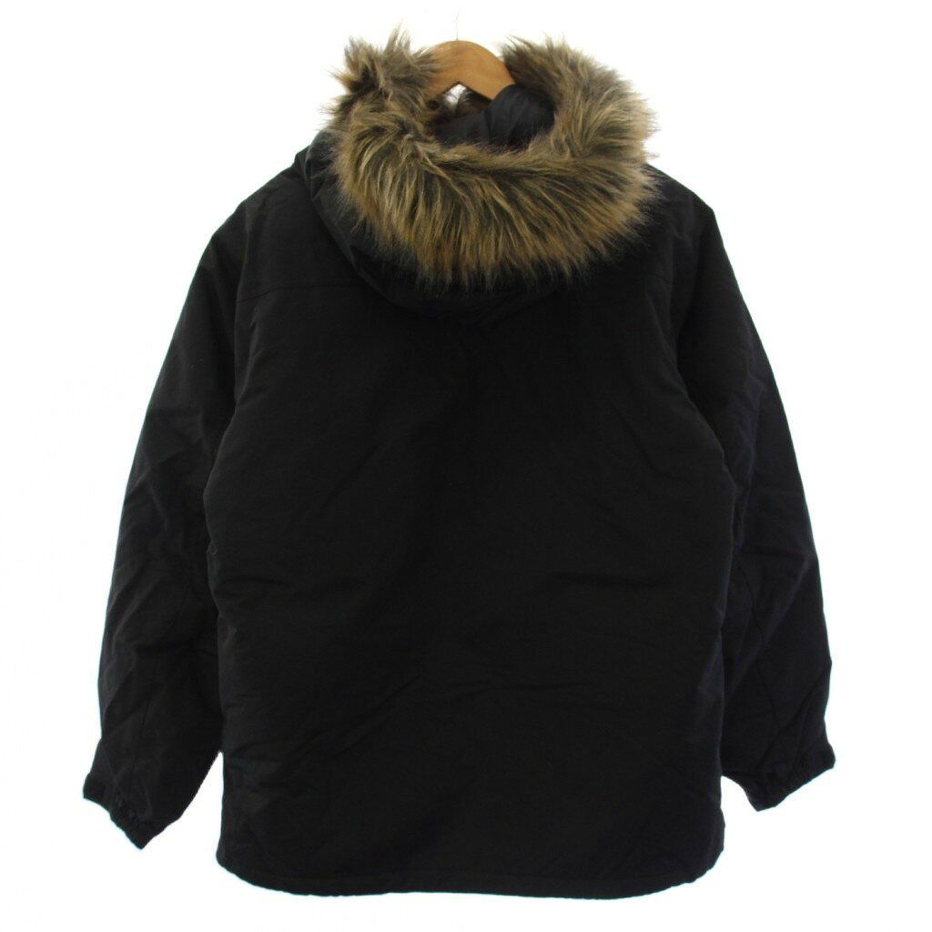 ブランド古着ベクトルプレミアム店の【中古】ザノースフェイス THE NORTH FACE MOUNTAIN DOWN PARKA ダウンジャケット フード ジップアップ ファー L 黒 ND91722Z /BM メンズ 【ベクトル 古着】 260723｜アングル2