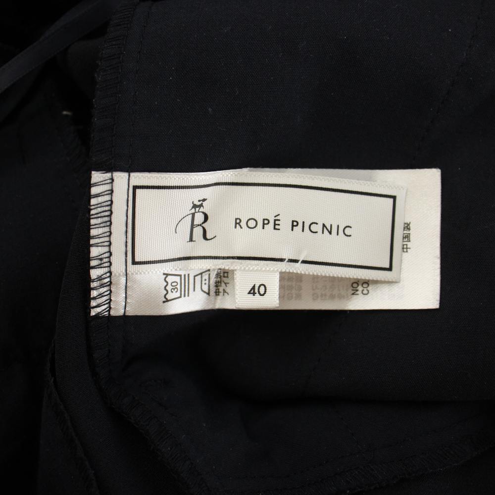 【中古】ロペピクニック ROPE Picnic 25年製 テーパードパンツ パンツ 40 紺 ネイビー 無地 GDS15140C /DU レディース 【ベクトル 古着】 260727 vectorpremium-19304691 ブランド古着ベクトルプレミアム店 サンプル画像3