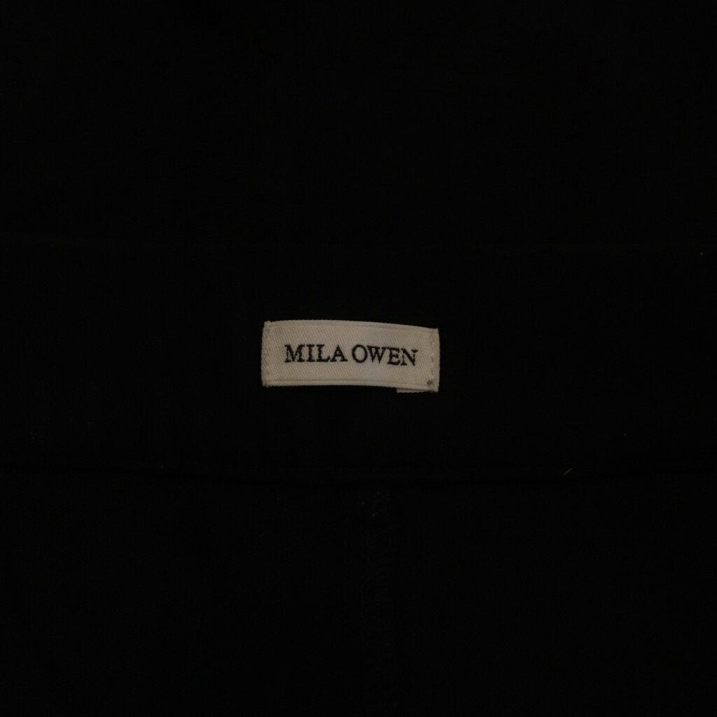 【中古】ミラオーウェン Mila Owen 24AW ストレッチスキニーパンツ スラックス 1 黒 ブラック 無地 /RR レディース 【ベクトル 古着】 260729 vectorpremium-19304760 ブランド古着ベクトルプレミアム店 サンプル画像3