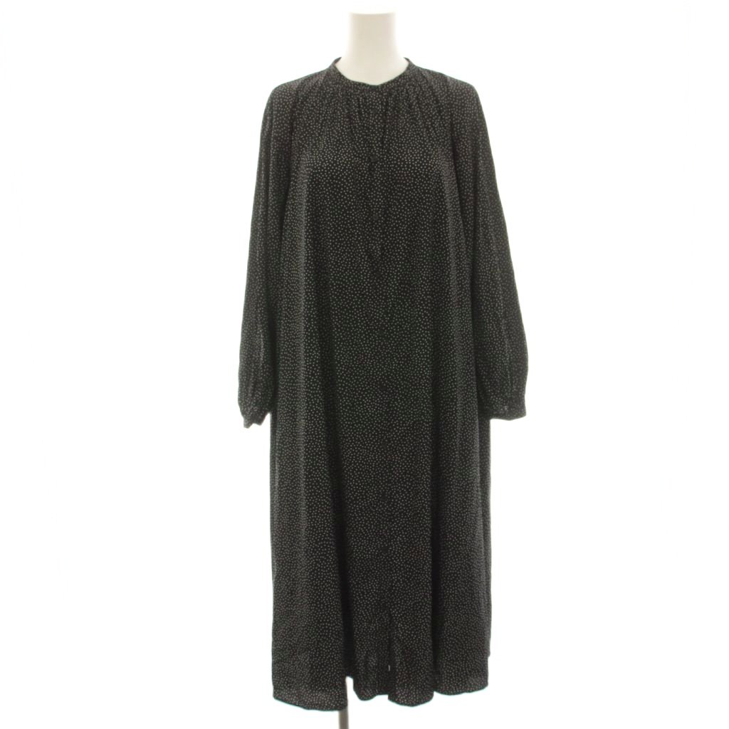 【中古】ミラオーウェン Mila Owen ワンピース ミモレ ロング 水玉 ドット柄 長袖 F 黒 ブラック 09FKB226001 /HN レディース 【ベクトル 古着】 260810 vectorpremium-19344265 ブランド古着ベクトルプレミアム店 パッケージ画像