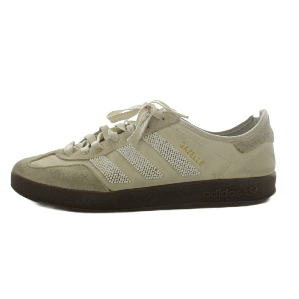 【中古】アディダスオリジナルス adidas originals × クロット CLOT ガゼル Gazelle OG by Edison Chen スニーカー シューズ US9.5 27.5cm グレー IH3719 /AN メンズ 【ベクトル 古着】 260813