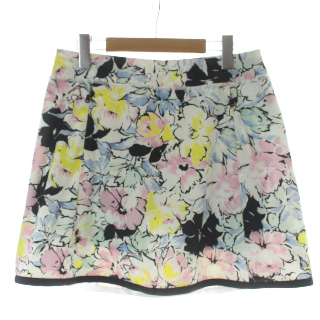【中古】アールエルエックス ラルフローレン RLX RALPH LAUREN ゴルフウェア キュロット ミニ丈 花柄 総柄 SP マルチカラー /GG レディース 【ベクトル 古着】 260815