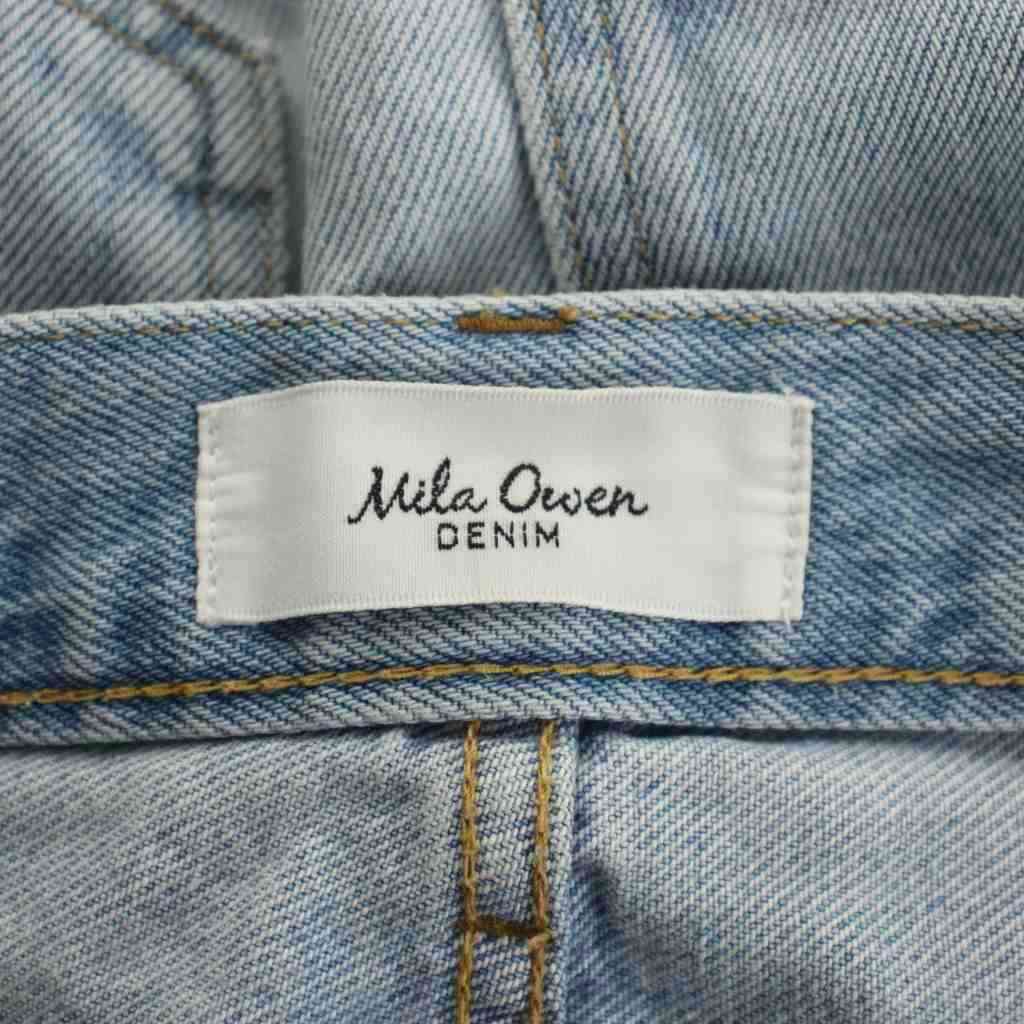 【中古】ミラオーウェン Mila Owen デニム ジーンズ パンツ ストレート 1 水色 ライトブルー /GG ■KC レディース 【ベクトル 古着】 260903 vectorpremium-19397231 ブランド古着ベクトルプレミアム店 サンプル画像3