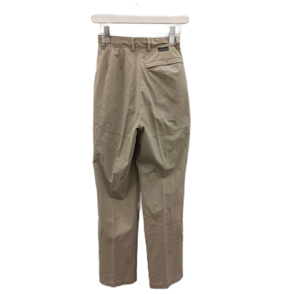Pantalón recto Montbell [usado] caqui liso/LP ■KC mujer [vector ropa vieja] 260908 — vista 2