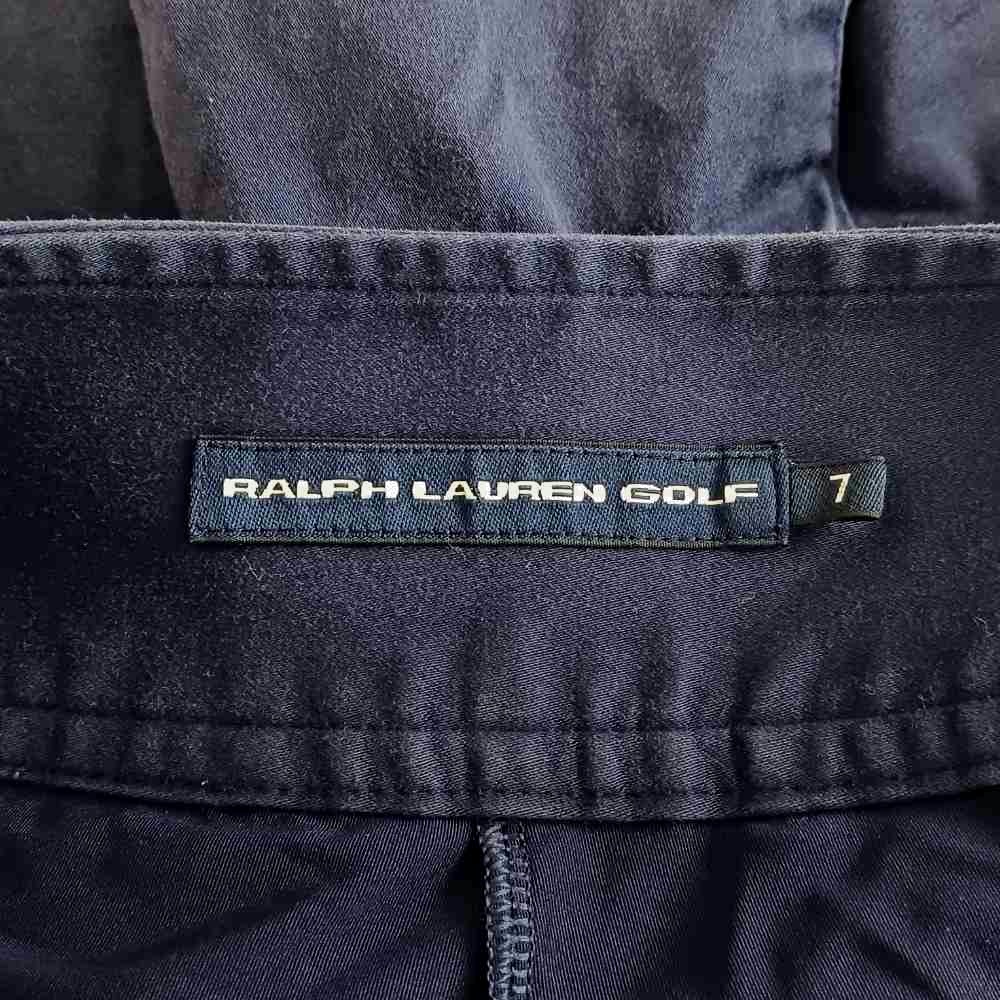 【中古】ラルフローレン RALPH LAUREN GOLF ゴルフ キュロット ミニ丈 7 紺 ネイビ...