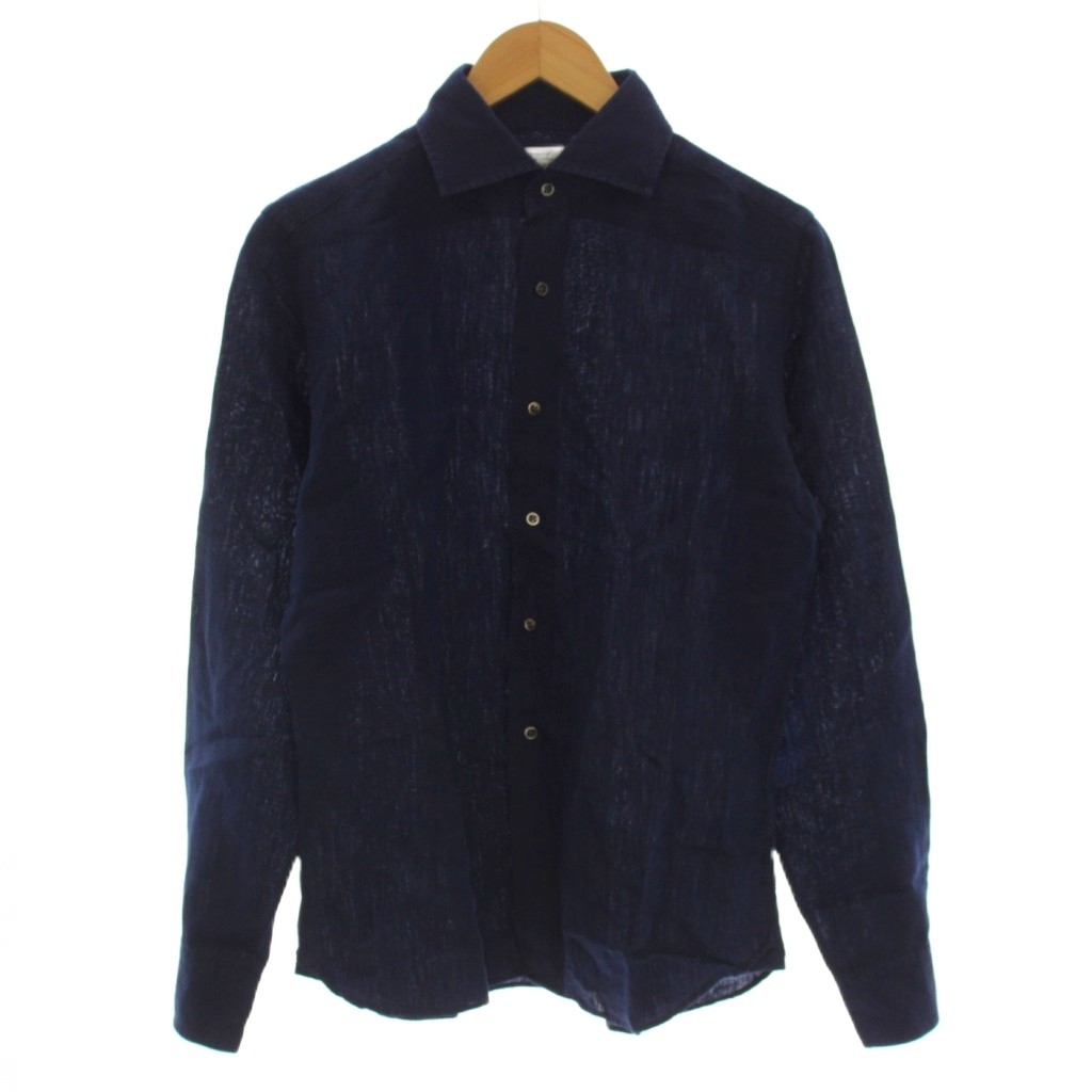 【中古】ユナイテッドアローズ UNITED ARROWS カジュアルシャツ 麻 リネン M 紺色 ネイビー 無地 長袖 /LP ■KC メンズ 【ベクトル 古着】 260921ブランドユナイテッドアローズ UNITED ARROWS表記サイズM実寸サイズ肩幅：42cm　身幅：48cm　着丈：67cm　袖丈：63cm　　素材麻色紺色 ネイビー状態両脇と衿部分が色褪せており、右脇に毛羽立ちがございますが、その他に目立ったダメージはなく、問題なくご使用いただける商品です。 ※あくまでも中古品ですので掲載写真や記載内容をご確認いただき、ご理解の上ご購入ください。備考株式会社ユナイテッドアローズ商品のお問い合わせの回答を休止しております。＊各商品ページの商品詳細等をご確認の上ご購入ください。【中古】ユナイテッドアローズ UNITED ARROWS カジュアルシャツ 麻 リネン M 紺色 ネイビー 無地 長袖 /LP ■KC メンズ 【ベクトル 古着】 260921状態ランク　”AB”詳細については、下記および「状態ランクについて」ページをご覧ください。未使用・新品の商品ほぼ新品同様の商品使用感が少なく、かなり状態の良い商品使用感はあるが、傷や汚れの少ない商品使用感の他、傷や汚れが見られる商品かなり大きな傷みがある難あり商品※S〜CランクはUSED品となりますので、使用感をご理解の上でご入札下さい。状態ランクについてinformationブランドユナイテッドアローズ UNITED ARROWS表記サイズM実寸サイズ肩幅：42cm　身幅：48cm　着丈：67cm　袖丈：63cm　　素材麻色紺色 ネイビー状態両脇と衿部分が色褪せており、右脇に毛羽立ちがございますが、その他に目立ったダメージはなく、問題なくご使用いただける商品です。 ※あくまでも中古品ですので掲載写真や記載内容をご確認いただき、ご理解の上ご購入ください。備考株式会社ユナイテッドアローズ商品のお問い合わせの回答を休止しております。＊各商品ページの商品詳細等をご確認の上ご購入ください。本商品は一点物です他サイトや店舗にて販売している商品です。多少のお時間差にて欠品になることもございます。予めご了承頂ますようお願い致します。ベクトル・サイズガイドはこちらこの商品と同じブランドの商品を見る