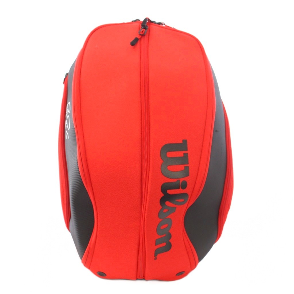 【中古】ウィルソン WILSON FEDERER DNA BACKPACK リュック デイパック ラケットバッグ 赤 レッド /TK ■MA メンズ 【ベクトル 古着】 260925ブランドウィルソン WILSON実寸サイズ持ち手の長さ：19cm　ヨコ：28-33cm　タテ：50cm　マチ：18cm　ショルダーの長さ：65-85cm　　色赤 レッド 黒 ブラック状態使用感が少なく、かなり状態の良い商品です。 ※あくまでも中古品ですので掲載写真や記載内容をご確認いただき、ご理解の上ご購入ください。付属品付属品なし商品のお問い合わせの回答を休止しております。＊各商品ページの商品詳細等をご確認の上ご購入ください。【中古】ウィルソン WILSON FEDERER DNA BACKPACK リュック デイパック ラケットバッグ 赤 レッド /TK ■MA メンズ 【ベクトル 古着】 260925状態ランク　”A”詳細については、下記および「状態ランクについて」ページをご覧ください。未使用・新品の商品ほぼ新品同様の商品使用感が少なく、かなり状態の良い商品使用感はあるが、傷や汚れの少ない商品使用感の他、傷や汚れが見られる商品かなり大きな傷みがある難あり商品※S〜CランクはUSED品となりますので、使用感をご理解の上でご入札下さい。状態ランクについてinformationブランドウィルソン WILSON実寸サイズ持ち手の長さ：19cm　ヨコ：28-33cm　タテ：50cm　マチ：18cm　ショルダーの長さ：65-85cm　　色赤 レッド 黒 ブラック状態使用感が少なく、かなり状態の良い商品です。 ※あくまでも中古品ですので掲載写真や記載内容をご確認いただき、ご理解の上ご購入ください。付属品付属品なし商品のお問い合わせの回答を休止しております。＊各商品ページの商品詳細等をご確認の上ご購入ください。本商品は一点物です他サイトや店舗にて販売している商品です。多少のお時間差にて欠品になることもございます。予めご了承頂ますようお願い致します。ベクトル・サイズガイドはこちらこの商品と同じブランドの商品を見る