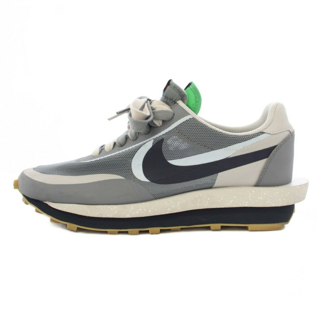 ナイキ NIKE sacai CLOT LD Waffle Grey Obsidian Cool Grey スニーカー シューズ US10.5 グレー DH3114-001 /TK メンズ 260516