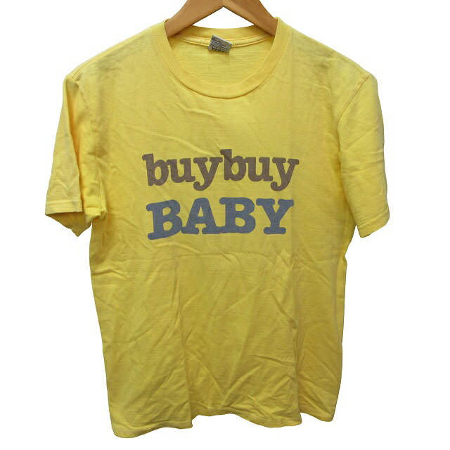 【中古】ティーエムティー TMT buybuy BABY Tシャツ カットソー 半袖 黄 イエロー M 1122 STK メンズ 【ベクトル 古着】 231127