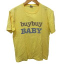 【中古】ティーエムティー TMT buybuy BABY Tシャツ カットソー 半袖 黄 イエロー M 1122 STK メンズ 【ベクトル 古着】 231127 1