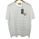 【中古】未使用品 キスニューヨークシティ KITH NYC ×スパイダーマン コラボ MARVEL タグ付き Timeline Tee プリントTシャツ カットソー ボックスロゴ 半袖 白 ホワイト Lサイズ 0429 メンズ 【ベクトル 古着】 240429