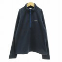【中古】モンベル Montbell シャミース プルオーバー フリース ハーフジップ 薄手 Kid's 150 紺 ネイビー 1104097 /UO キッズ 【ベクトル 古着】 241223(4)