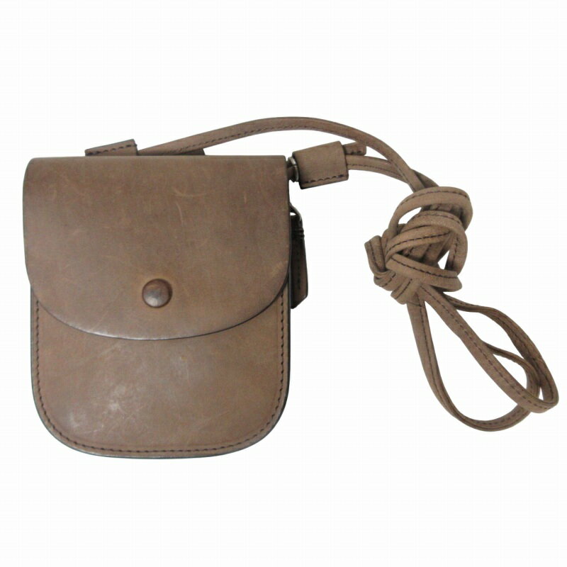 šۥ SLOW CO ingrasat -neck pouch wallet ݡ  쥶 ȥå ֥饦 ȡ...