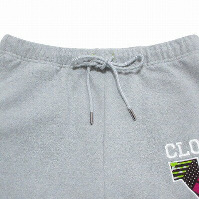 【中古】CLOUDY IO CLOUDY PARK スウェットパンツ ロゴ刺繍 裏毛 M グレー X メンズ 【ベクトル 古着】 250510