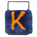 【中古】ラドロー LUDLOW 19AW イニシャル ファーバッグ ハンドバッグ 鞄 ブラック ネイビー オレンジ X レディース 【ベクトル 古着】 250506(4)