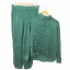 【中古】ザラ ZARA セットアップ 長袖 シャツ イージーパンツ とろみ素材 M 緑 0619 レディース 【ベク..