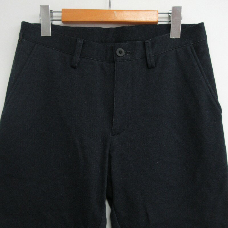 【中古】エイチアイピーバイソリード h.i.p by solido 美品 デルタソロテックスカルゼスリムフィットイージー パンツ スラックス 紺 ネイビー サイズ2 IBO70 メンズ 【ベクトル 古着】 250526