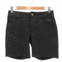 【中古】アウトドアリサーチ OUTDOOR RESEARCH ナイロンショートパンツ ショーツ ハーツ ロゴ 4 黒 ブラック /FF レディース 【ベクトル ...