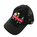 【中古】ニューエラ NEW ERA BEAKER collaboration cap 帽子 キャップ メッシュ F 黒 ブラック /FF メンズ 【ベクトル 古着】 250801
