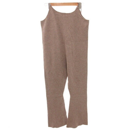 【中古】スピック&スパン Spick&Span 美品 ニット オーバーオール 36 ベージュ /FF ■YHS1 レディース ..