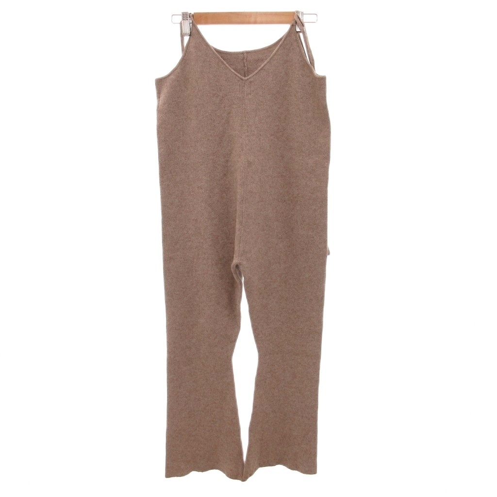 【中古】スピック&スパン Spick&Span 美品 ニット オーバーオール 36 ベージュ /FF ■YHS1 レディース 【ベクトル 古着】 251001