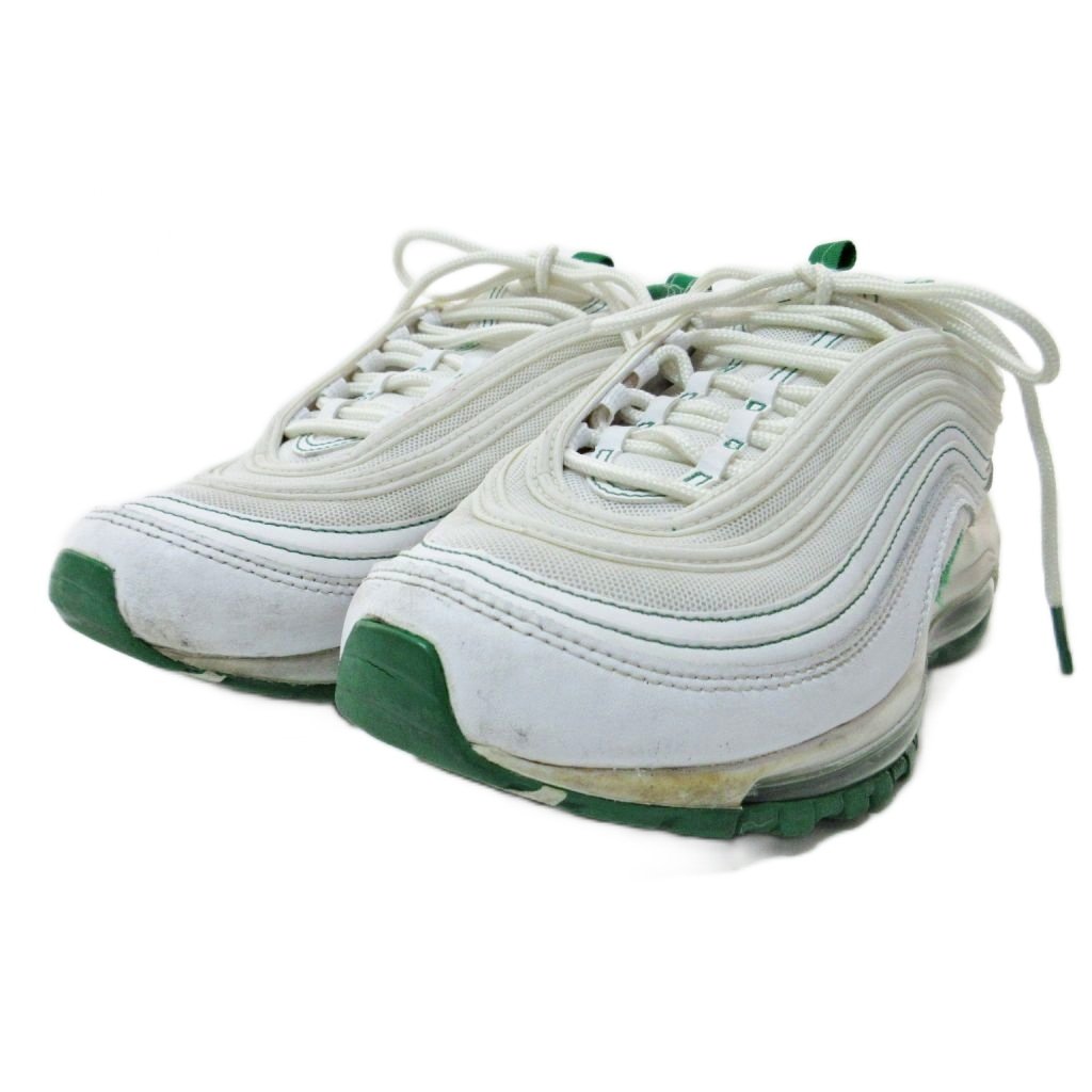 ナイキ NIKE DH0271-100 Air Max 97 "White/Pinegreen" エアマックス97 ホワイト パイングリーン スニーカー 7 25cm 緑 0225 メンズ  260225