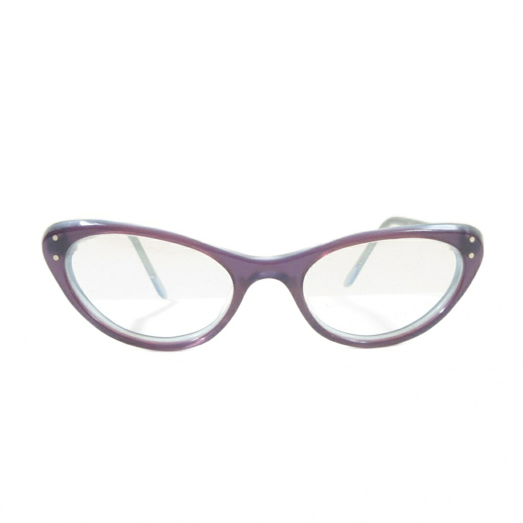 Other - 【中古】セリマオプティーク SELIMA OPTIQUE サングラス セルフレーム 紫 水色 キャッツアイ /HW レディース 【ベクトル 古着】 260413