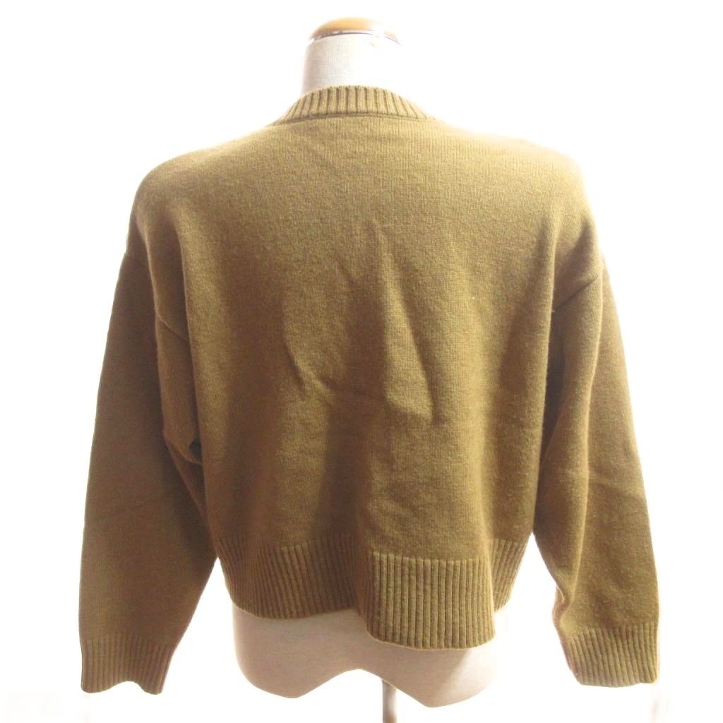 【中古】ミラオーウェン Mila Owen 美品 セットアップ ニット セーター プリーツスカート 0 茶色 ブラウン Vネック 長袖 ロング丈 /SJ レディース 【ベクトル 古着】 260409 vectorpremium-19025521 ブランド古着ベクトルプレミアム店 サンプル画像3
