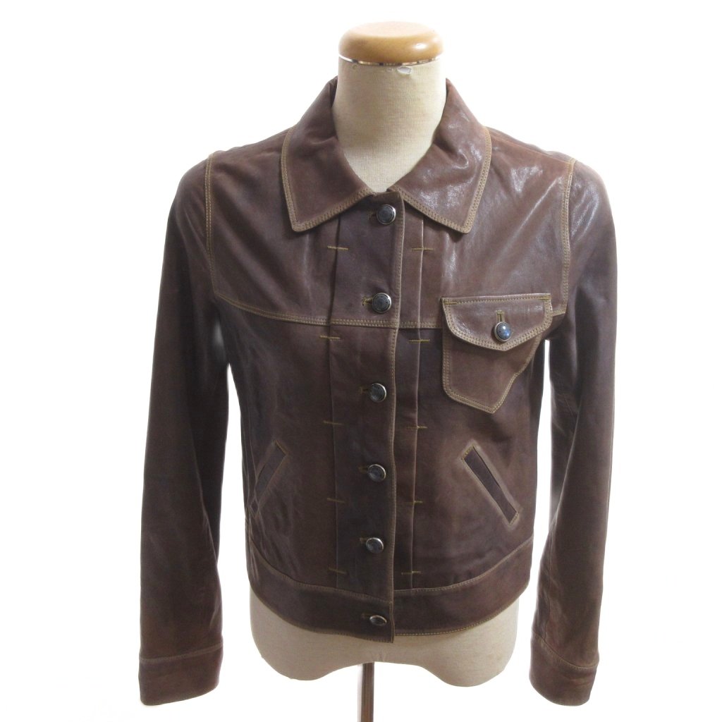 【中古】エスカーダ ESCADA SPORT レザ�