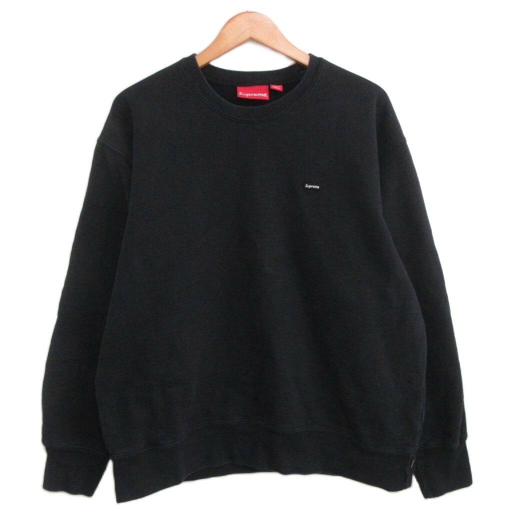 シュプリーム SUPREME Small Box Crewneck カナダ製 スウェット トレーナー ロゴ M 黒 ブラック メンズ  260530
