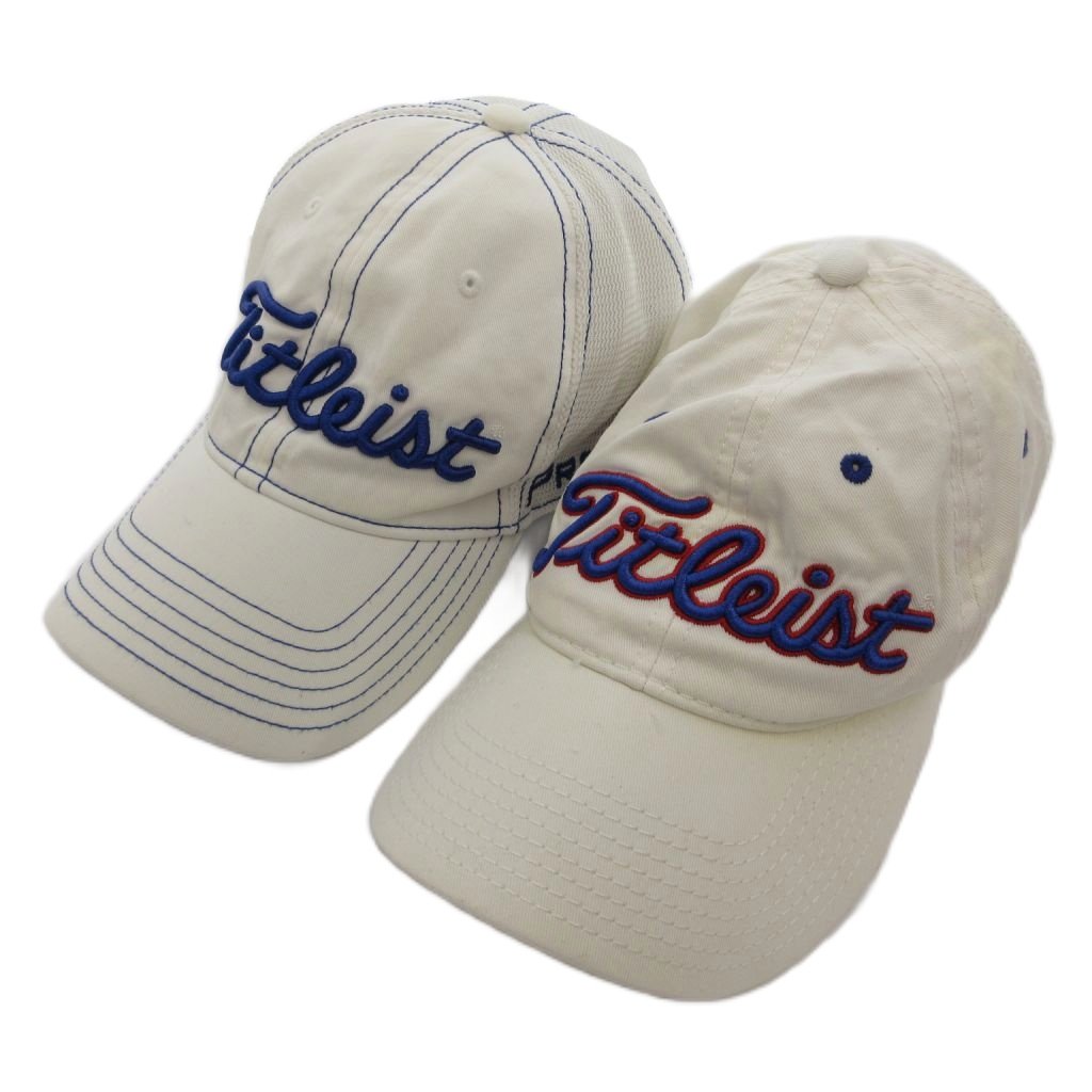 【中古】タイトリスト TITLEIST 帽子 キャップ ゴルフ 2点セット まとめて 刺繍 ロゴ 白 ホワイト /FF レディース 【ベクトル 古着】 260616ブランドタイトリスト TITLEIST実寸サイズセット販売のため実寸サイズは計測しておりません。サイズ欄に記載している表記サイズをご参考ください。　素材ポリエステル コットン コットン色白 ホワイト 状態・全体シミ、黄ばみ ※全体的に中古品としての使用感とダメージがありますが、通常使用には支障のない商品です。 掲載写真や記載内容をご確認いただき、ご理解の上ご購入ください。備考こちらのお品物は店舗で保管しておらず、店頭販売出来かねます。（※お取り寄せも出来かねます）商品のお問い合わせの回答を休止しております。＊各商品ページの商品詳細等をご確認の上ご購入ください。【中古】タイトリスト TITLEIST 帽子 キャップ ゴルフ 2点セット まとめて 刺繍 ロゴ 白 ホワイト /FF レディース 【ベクトル 古着】 260616状態ランク　”B”詳細については、下記および「状態ランクについて」ページをご覧ください。未使用・新品の商品ほぼ新品同様の商品使用感が少なく、かなり状態の良い商品使用感はあるが、傷や汚れの少ない商品使用感の他、傷や汚れが見られる商品かなり大きな傷みがある難あり商品※S〜CランクはUSED品となりますので、使用感をご理解の上でご入札下さい。状態ランクについてinformationブランドタイトリスト TITLEIST実寸サイズセット販売のため実寸サイズは計測しておりません。サイズ欄に記載している表記サイズをご参考ください。　素材ポリエステル コットン コットン色白 ホワイト 状態・全体シミ、黄ばみ ※全体的に中古品としての使用感とダメージがありますが、通常使用には支障のない商品です。 掲載写真や記載内容をご確認いただき、ご理解の上ご購入ください。備考こちらのお品物は店舗で保管しておらず、店頭販売出来かねます。（※お取り寄せも出来かねます）商品のお問い合わせの回答を休止しております。＊各商品ページの商品詳細等をご確認の上ご購入ください。本商品は一点物です他サイトや店舗にて販売している商品です。多少のお時間差にて欠品になることもございます。予めご了承頂ますようお願い致します。ベクトル・サイズガイドはこちらこの商品と同じブランドの商品を見る