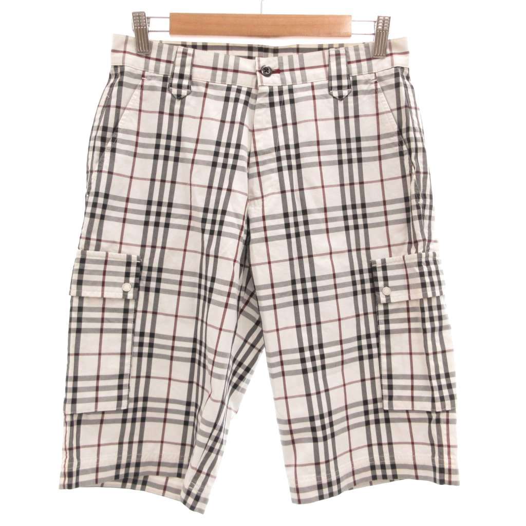 【大きいサイズ✨】バーバリーブラックレーベル　ハーフパンツ　85 ノバチェック 楽天市場】burberry blacklabel バーバリーブラックレーベル ハーフ